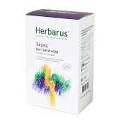 Чай листовой HERBARUS "Заряд витаминов", травяной, 50 г за 347 ₽. Чай листовой.  Доставка по РФ. Без переплат!
