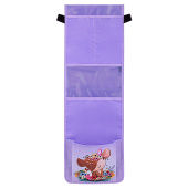 Кармашки-органайзер в шкафчик для детского сада ЮНЛАНДИЯ, с ПРОЗРАЧНЫМ КАРМАНОМ, увеличенный размер, 26х80 см, "Deer", 271070 за 377 ₽. Кармашки в шкафчик для детского сада.  Доставка по РФ. Без переплат!