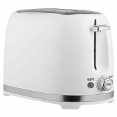 Тостер CENTEK CT-1432, 850 Вт, 2 тоста, 7 режимов, пластик, белый, CT-1432 WHITE за 2&nbsp;883 ₽. Тостеры и вафельницы.  Доставка по РФ. Без переплат!