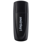Флеш-диск 4 GB SMARTBUY Scout USB 2.0, черный, SB004GB2SCK за 490 ₽. Флеш-диски USB.  Доставка по РФ. Без переплат!