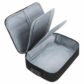 Папка-органайзер для документов с кодовым замком ЧЕРНЫЙ ВОДОНЕПРОНИЦАЕМЫЙ А4, BRAUBERG DOCS, 271959 за 593 ₽. Папки-органайзеры для документов.  Доставка по РФ. Без переплат!