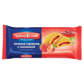 Печенье сдобное ЧАЙКОФСКИЙ с клубничной начинкой, 132 г за 87 ₽. Печенье, крекеры, сухари и сушки.  Доставка по РФ. Без переплат!