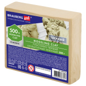 Пластилин скульптурный BRAUBERG ART CLASSIC, телесный, 0,5 кг, твердый, 106519 за 174 ₽. Пластилин скульптурный.  Доставка по РФ. Без переплат!