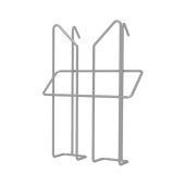 Лоток навесной для стоек ПАРУС, А6, 220х115х50 мм, проволочный, хром, 290443 за 375 ₽. Стойки напольные для каталогов, журналов и рекламы.  Доставка по РФ. Без переплат!