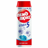 Чистящее средство 480 г, ПЕМОЛЮКС Сода-5/7 "Морской бриз", порошок за 101 ₽. Чистящие и моющие средства универсальные.  Доставка по РФ. Без переплат!