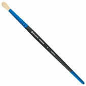 Кисть щетина, круглая № 8, BRAUBERG PREMIUM, 200992 за 73 ₽. Кисти для рисования.  Доставка по РФ. Без переплат!