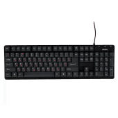Клавиатура проводная SVEN Standard 301, USB, 104 клавиши, чёрная, SV-03100301UB за 712 ₽. Клавиатуры проводные.  Доставка по РФ. Без переплат!
