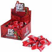 Жевательная резинка BIGBLAST со вкусом клубники, 100 шт. по 4 г в шоу-боксе, ТУРЦИЯ, УТ-00002107 за 231 ₽. Жевательные резинки.  Доставка по РФ. Без переплат!