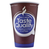 Стакан одноразовый бумажный 300/340 мл, D 80 мм, КОМПЛЕКТ 50 шт., однослойные, Taste Quality, холодное/горячее, Ve, ФОРМАЦИЯ, HB80-360-2299 за 433 ₽. Стаканы и чашки одноразовые.  Доставка по РФ. Без переплат!