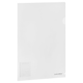 Папка-уголок жесткая А4 BRAUBERG UNIVERSAL, прозрачная, 0,18 мм, со штрихкодом, 273054 за 18 ₽. Папки-уголки пластиковые.  Доставка по РФ. Без переплат!
