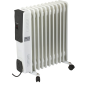 Обогреватель масляный SONNEN DFS-11, 2500 Вт, 11 секций, белый, 453500 за 5&nbsp;748 ₽. Масляные обогреватели.  Доставка по РФ. Без переплат!