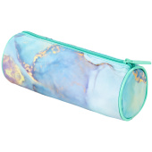 Пенал-тубус BRAUBERG, с эффектом Soft Touch, мягкий, "Mint marble", 22х8 см, 271568 за 315 ₽. Пеналы мягкие.  Доставка по РФ. Без переплат!