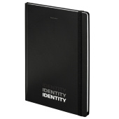 Блокнот с резинкой в клетку 96 л., БОЛЬШОЙ ФОРМАТ А4 204х299 мм, BRAUBERG, "Identity", 115528 за 358 ₽. Блокноты в книжном переплете.  Доставка по РФ. Без переплат!