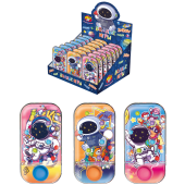 Водная игра КОСМОНАВТЫ, 11х6 см, мячики, ассорти, 3 вида, дисплей, JOLLY JOT (ДЖОЛЛИ ДЖОТ), 665996 за 70 ₽. Игрушки релаксирующие.  Доставка по РФ. Без переплат!