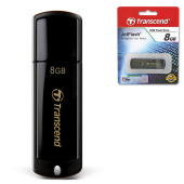 Флеш-диск 8 GB, TRANSCEND Jet Flash 350, USB 2.0, черный, TS8GJF350 за 998 ₽. Флеш-диски USB.  Доставка по РФ. Без переплат!