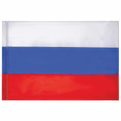 Флаг России, 90х135 см, карман под древко, упаковка с европодвесом, 550021 за 770 ₽. Флаги и знамена.  Доставка по РФ. Без переплат!