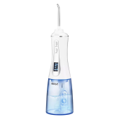 Ирригатор для полости рта KITFORT КТ-2913, портативный, емкость резервуара 0,35 л, 2 насадки, белый за 5&nbsp;322 ₽. Ирригаторы и зубные центры.  Доставка по РФ. Без переплат!