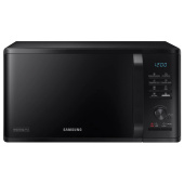 Микроволновая печь SAMSUNG MG23K3515AK/BW, объем 23 л, мощность 800 Вт, электронное управление, черная за 19&nbsp;158 ₽. Микроволновые печи.  Доставка по РФ. Без переплат!