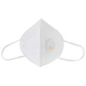 Респиратор противоаэрозольный, средний класс защиты FFP2 с клапаном KN-95 за 33 ₽. Респираторы.  Доставка по РФ. Без переплат!