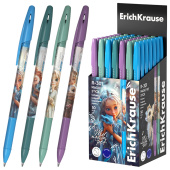 Ручка шариковая ERICH KRAUSE R-301 Stick "Magic Pet", СИНЯЯ, корпус ассорти, линия 0,35 мм, 63071 за 26 ₽. Ручки шариковые неавтоматические.  Доставка по РФ. Без переплат!