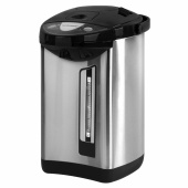 Термопот SONNEN TP-50, 5 л, 900 Вт, 1 температурный режим, 3 режима подачи воды, сталь, белый/серебро, 456711 за 4&nbsp;585 ₽. Термопоты.  Доставка по РФ. Без переплат!