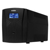 Источник бесперебойного питания SVEN Pro 1500, 1500VA (900W), 3 евророзетки, 2 розетки RJ45, SV-013875 за 17&nbsp;331 ₽. Источники бесперебойного питания.  Доставка по РФ. Без переплат!