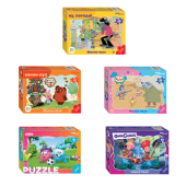 Пазл картонный 30 элементов, "МАКСИ-ПАЗЛЫ", АССОРТИ, поле 27х18 см за 158 ₽. Пазлы классические.  Доставка по РФ. Без переплат!
