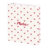 Фотоальбом BRAUBERG "Cute hearts" на 200 фото 10х15 см, твердая обложка, 391427 за 508 ₽. Фотоальбомы.  Доставка по РФ. Без переплат!