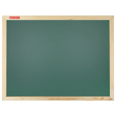 Доска для мела магнитная 45х60 см, зеленая, деревянная рамка, BRAUBERG "Wood", 238798 за 1 185 ₽. Доски для письма мелом.  Доставка по РФ. Без переплат!