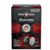 Кофе в капсулах PORTO ROSSO "Ristretto" для кофемашин Nespresso, 10 порций за 350 ₽. Кофе и какао в капсулах.  Доставка по РФ. Без переплат!