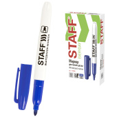 Маркер стираемый для белой доски STAFF "EVERYDAY" WBM-093, СИНИЙ, 2,5 мм, тонкий корпус, 151094 за 13 ₽. Маркеры для досок.  Доставка по РФ. Без переплат!