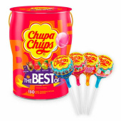 Карамель CHUPA CHUPS (Чупа-Чупс) "The Best Of" ведерко, ассорти, КОМПЛЕКТ 150 шт., 1,8 кг за 2 552 ₽. Леденцы, карамель и драже.  Доставка по РФ. Без переплат!