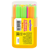 Счетные палочки ЮНЛАНДИЯ "ЛЁГКИЙ СЧЁТ", 50 штук, ассорти, в пластиковом пенале, 104754 за 48 ₽. Счетные палочки и счеты.  Доставка по РФ. Без переплат!