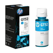 Чернила HP GT52 (M0H54AE) для InkTank 315/410/415, SmartTank 500/515/615 голубые, ресурс 8000 страниц, оригинальные за 1&nbsp;523 ₽. Чернила для струйных принтеров и МФУ.  Доставка по РФ. Без переплат!