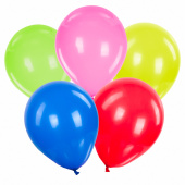 Шары воздушные ЗОЛОТАЯ СКАЗКА, 10" (25 см), КОМПЛЕКТ 10 штук, ассорти 5 цветов, пакет, 105011 за 78 ₽. Шары воздушные и аксессуары к ним.  Доставка по РФ. Без переплат!