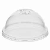 Крышка купольная для стакана d 90 мм, прозрачная, полипропилен, ВЗЛП, 3006П за 4 ₽. Крышки для стаканов.  Доставка по РФ. Без переплат!