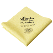 Салфетки VILEDA PROFESSIONAL "ПУРмикро Актив" КОМПЛЕКТ 5 шт., супервпитывание, микроволокно, желтый, 38х35 см, 174072 за 2&nbsp;156 ₽. Салфетки хозяйственные.  Доставка по РФ. Без переплат!