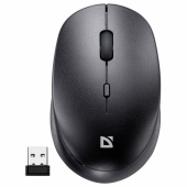 Мышь беспроводная DEFENDER Auris MB-027, USB, 3 кнопки + 1 колесо-кнопка, оптическая, черная, 52027 за 509 ₽. Мыши беспроводные компьютерные.  Доставка по РФ. Без переплат!