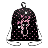 Мешок для обуви BRAUBERG KIDS, с петлей, 42х34 см, "Нежный котик", 271629 за 218 ₽. Мешки для обуви.  Доставка по РФ. Без переплат!