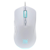 Мышь проводная DEFENDER Arga GM-049, 1200/1800/2400/3600 dpi, 5 кнопок + 1 колесо-кнопка, белый, 52048 за 542 ₽. Мыши проводные компьютерные.  Доставка по РФ. Без переплат!