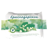 Мыло туалетное 75 г, Краснодарское, (Меридиан), "Ландыш", МИНПРОМТОРГ за 31 ₽. Мыло кусковое.  Доставка по РФ. Без переплат!