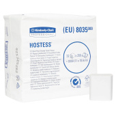 Бумага туалетная листовая KIMBERLY-CLARK Hostess КОМПЛЕКТ 32 шт., 250 листов, 18,6х11 см, 2-слойная, 8035 за 6&nbsp;390 ₽. Туалетная бумага профессиональная.  Доставка по РФ. Без переплат!