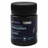 Краска акриловая глянцевая "Декола", банка 50 мл, черная, Невская Палитра, 2928810 за 182 ₽. Краски акриловые художественные поштучно.  Доставка по РФ. Без переплат!