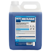 Средство моющее универсальное для поломоечных машин 5 л, МЕГАЛАН, среднепенное за 1 407 ₽. Средства для мытья пола.  Доставка по РФ. Без переплат!