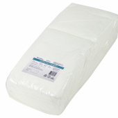 Полотенце одноразовое белое 45х90 см, КОМПЛЕКТ 50 шт., спанлейс 40 г/м2, ЧИСТОВЬЕ, 02-976 за 827 ₽. Салфетки медицинские.  Доставка по РФ. Без переплат!