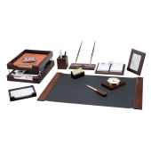 Набор подарочный настольный BESTAR "Artemis" из дерева, 11 предметов, цвет "орех", 236357 за 22&nbsp;797 ₽. Настольные наборы и аксессуары из дерева.  Доставка по РФ. Без переплат!