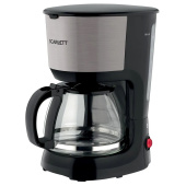 Кофеварка капельная SCARLETT SC-CM33011, 750 Вт, объем 1,25 л, подогрев, пластик, черный за 2 848 ₽. Кофеварки капельные.  Доставка по РФ. Без переплат!