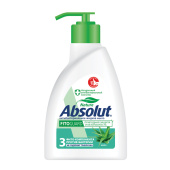 Мыло жидкое антибактериальное 250 мл ABSOLUT (Абсолют) "Алоэ", дозатор, не содержит триклозан, 5064, 5009, 5064 за 98 ₽. Мыло жидкое.  Доставка по РФ. Без переплат!