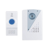 Звонок беспроводной "ЭРА C41", 32 мелодии, подсветка динамика, до 100 м, IP44, белый за 939 ₽. Звонки беспроводные.  Доставка по РФ. Без переплат!