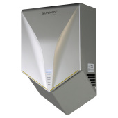 Сушилка для рук ВЫСОКОСКОРОСТНАЯ SONNEN HSD-A1011, 1000 Вт, 90 м/с, IPX4, пластик, серебристая, 701867 за 14&nbsp;002 ₽. Сушилки для рук.  Доставка по РФ. Без переплат!